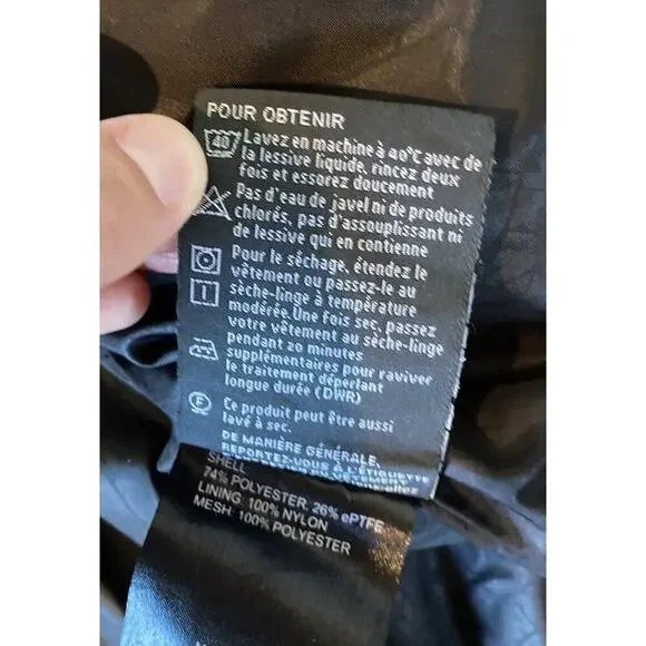 Armada Hooded Gore Tex Ski Snowboard Jacket Size Medium Men’s Blue Full Zip